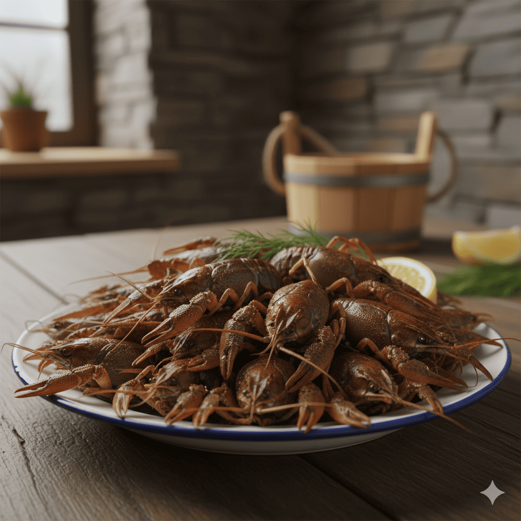 Рак мелкий живой